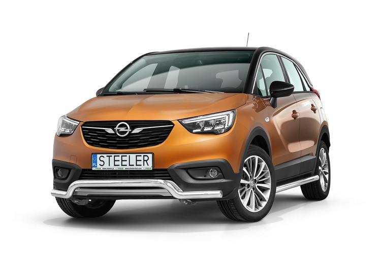 Spoilerrør Ø 60mm, Opel Crossland X mod. 2017->